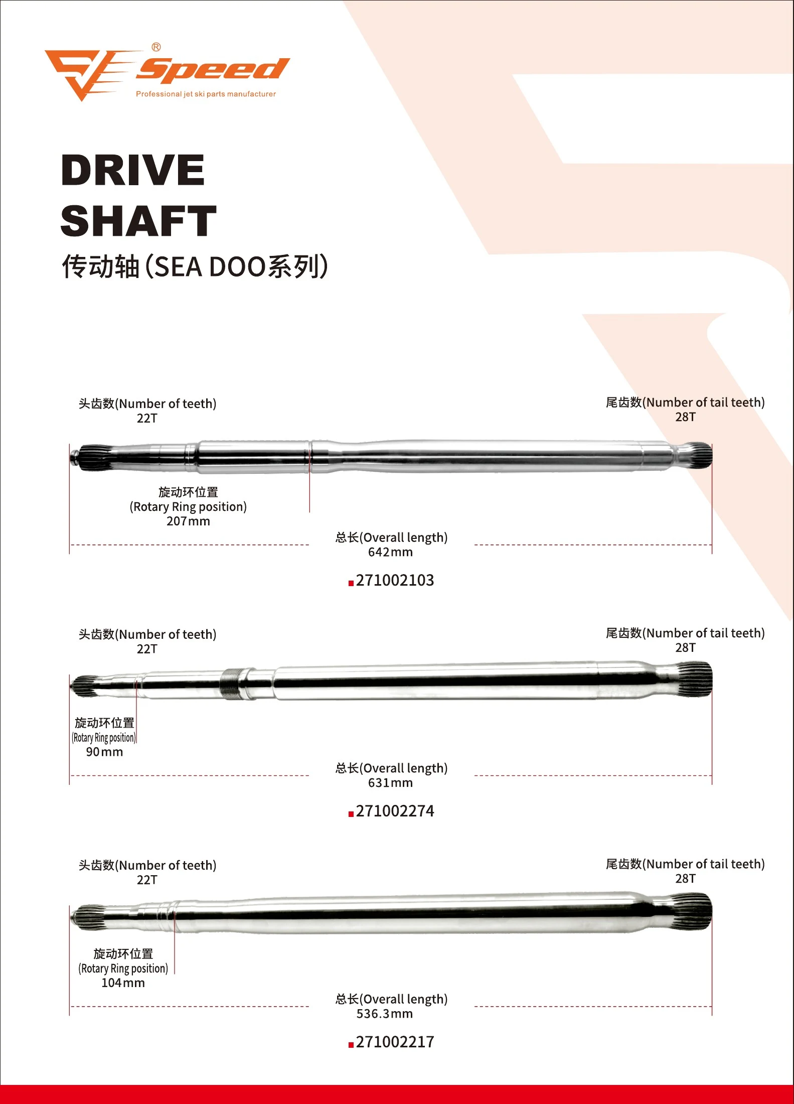 Speed product catalog, page 4